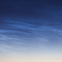 Buy canvas prints of Noctilucent cloud (NLC, night clouds) by Łukasz Szczepański