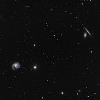 Buy canvas prints of Galaxy M99 (Messier 99) in constellation Coma Bere by Łukasz Szczepański