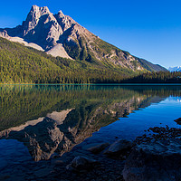 Buy canvas prints of Reflection on Emerald Lake by Kevin Livingstone