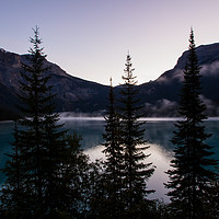 Buy canvas prints of Dawn on Emerald Lake by Kevin Livingstone
