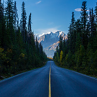 Buy canvas prints of Road to Alberta by Kevin Livingstone