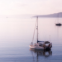 Buy canvas prints of Boats at St Mawes by Linda Cooke