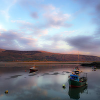 Buy canvas prints of Barmouth sunset by Linda Cooke