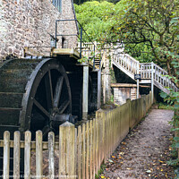 Buy canvas prints of Dunster Mill by Linda Cooke