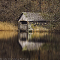 Buy canvas prints of Rydal Water Boathouse by Gary Clarricoates
