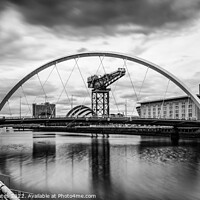 Buy canvas prints of Glasgow Cityscape by Gary Clarricoates