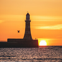 Buy canvas prints of Enjoying the Sunrise at Roker by Gary Clarricoates