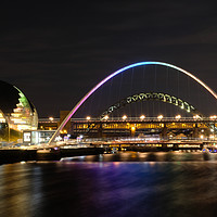 Buy canvas prints of Newcastle Bridges by Gary Clarricoates