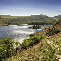 Buy canvas prints of Sunny Haweswater by Gary Clarricoates