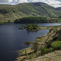 Buy canvas prints of Sunny Haweswater by Gary Clarricoates