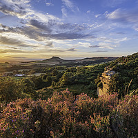 Buy canvas prints of Summertime at Roseberry Topping  by Gary Clarricoates