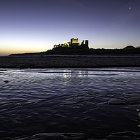 Buy canvas prints of Bamburgh Blues by Gary Clarricoates