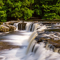 Buy canvas prints of Upper Falls  by Gary Clarricoates