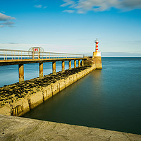 Buy canvas prints of Amble Lighthouse by Gary Clarricoates