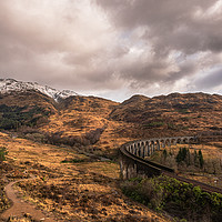 Buy canvas prints of The Pathway to Glenfinnan by Gary Clarricoates