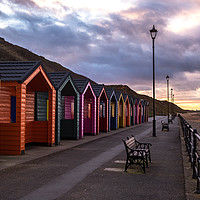 Buy canvas prints of Evening Stroll at Saltburn by Gary Clarricoates