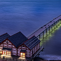 Buy canvas prints of Saltburn Pier by Gary Clarricoates