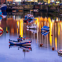 Buy canvas prints of Blue Hour on the Wear by Gary Clarricoates