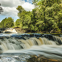 Buy canvas prints of A Yorkshire Waterfall by Gary Clarricoates