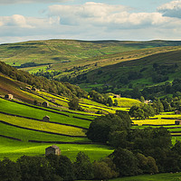 Buy canvas prints of Light on Swaledale by Gary Clarricoates