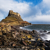 Buy canvas prints of Once Upon A Holy Island by Gary Clarricoates