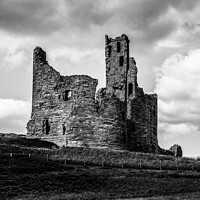 Buy canvas prints of Dunstanburgh Castle Ruins by Gary Clarricoates