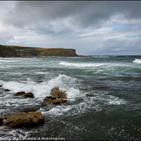 Buy canvas prints of Moray Firth at Pennan by Brian Sandison