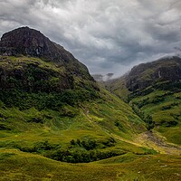 Buy canvas prints of Glencoe by Mike Cave