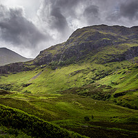 Buy canvas prints of The Dramatic Highlands of Scotland by Mike Cave