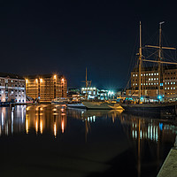 Buy canvas prints of Gloucester Docks by tony smith