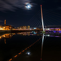 Buy canvas prints of Sail Bridge, Swansea by tony smith