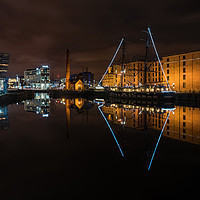 Buy canvas prints of The Pumphouse, Liverpool Docks by tony smith