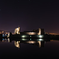 Buy canvas prints of Caerphilly Castle by tony smith