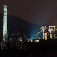 Buy canvas prints of Lewis Merthyr Colliery  by tony smith