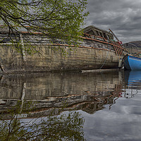 Buy canvas prints of Run Aground, Loch Ness by tony smith