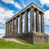 Buy canvas prints of The National Monument of Scotland, Carlton Hill, Edinburgh by Dave Collins