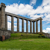 Buy canvas prints of The National Monument of Scotland, Edinburgh, Scotland by Dave Collins