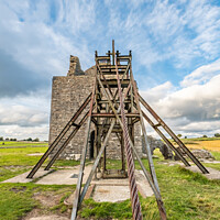 Buy canvas prints of Magpie Mine near Sheldon in the Peak District, Derbyshire, England by Dave Collins