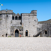Buy canvas prints of King John's Castle by Dave Collins