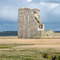 Buy canvas prints of The remains of Carrigafoyle Castle,  Ballylongford, County Kerry Ireland by Dave Collins