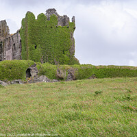 Buy canvas prints of Ballycarbery Castle,  Cahersiveen, County Kerry, Ireland by Dave Collins
