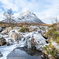 Buy canvas prints of Highland Winter by Dave Collins