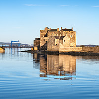 Buy canvas prints of Blackness Castle, Scotland by Dave Collins