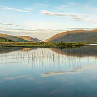 Buy canvas prints of Lough Veagh, Glenveagh National Park, Donegal, Ire by Dave Collins