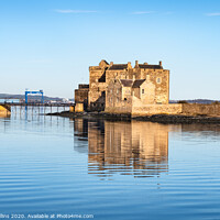 Buy canvas prints of Blackness Castle, Firth of Forth, Scotland by Dave Collins