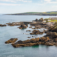 Buy canvas prints of St Abbs, Scottish Borders, Scotland by Dave Collins