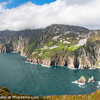 Buy canvas prints of Slieve League Cliffs, Co Donegal, Ireland by Dave Collins