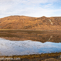 Buy canvas prints of Autumn Reflections in Loch Ainort, Isle of Skye, S by Dave Collins