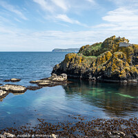 Buy canvas prints of Antrim Coast, Carrick-a-Rede, Ballintoy, Co Antrim, Northern Ireland by Dave Collins