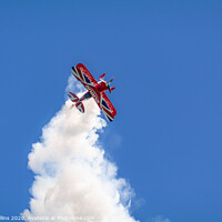 Buy canvas prints of The Anana Display Stunt Aircraft by Dave Collins